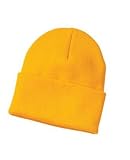 NEW Port & Company - Knit Cap Athletic Gold-OSFA
