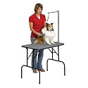Midwest 36" Plywood Grooming Table with Arm