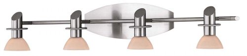 Minka Lavery 5994-84 4 Light Tiburon Bathroom Light, Brushed