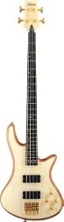 Schecter Stiletto Custom-4  Electric Bass (4 String, Natural Satin, Left Handed)