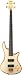 Schecter Stiletto Custom-4  Electric Bass (4 String, Natural Satin, Left Handed)