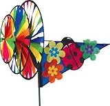 Ladybug Triple Wind Spinner Wind Spinner