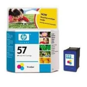 HEWLETT PACKARD - Cartouche jet d'encre origine HP 57 pour hp, color� contenu: 17 ml (C6657AE) hp Photosmart P100/100/130/145/230/245/7150/7200/7260/7345/ 7350/7450/7459/7550/765