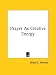 Prayer as Creative Energy