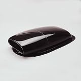 Harwood 3163: Hood Scoop, Aero Mini II, 31 1/2 in. Long, 15 in. Wide, 7 in. Tall, Fiberglass, Black Gelcoat, Each