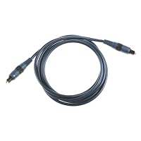 Acoustic Research AP081 6-Foot Toslink Optical Molded Connectors
