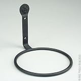 American Tack #22706B 6WI Forg Flower Pot Ring