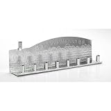 Chanukah Tin Menorah Silver Or Gold