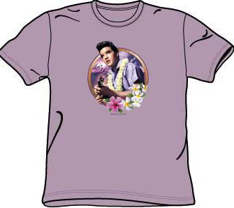 Elvis Presley LUAU KING Classic Rock Adult T-shirt