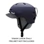 Bern BN-00100 GY M Women's Zipmold Knit Visor Grey Medium
