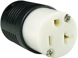 Pass & Seymour #PS5369XCC10 20A 125V Black Connector