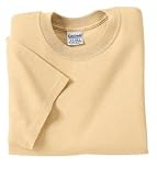 NEW Gildan Ultra Cotton - 100% Cotton T-Shirt Vegas Gold-M