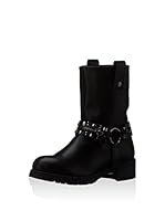 Lua Lua Botas moteras Detalles (Negro)