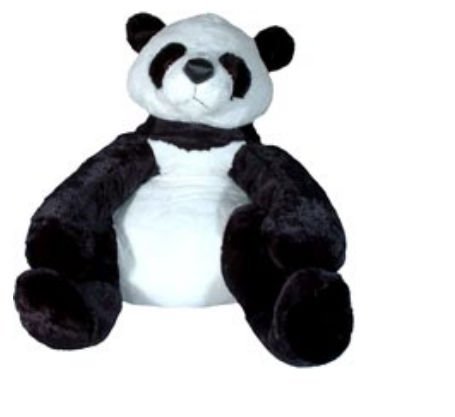 Giant Stuffed Panda Bear Over 3 Feet Tall - Grandma Gansu Panda Bear