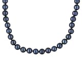 14KT 5.5-6MM ENHANCED PEACOCK CULTURED AKOYA PEARL NECKLACE