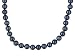14KT 5.5-6MM ENHANCED PEACOCK CULTURED AKOYA PEARL NECKLACE