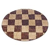 Coconut shell placemat, 'Checkerboard'