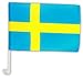 Suchen : Autofahne Autoflagge Schweden 30 x 45 cm