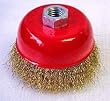 4" Wire Cup Brush with Nut