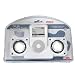 Cellular Innovations Portable Foldable Speakers for iPod (White)