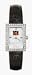 Cincinnati Bengals Ladies Allure Black Leather Strap Watch