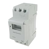 Buy Amico DIN Rail Mounting Weekly Digital Programmable Electronic Timer THC15A DC 24V by Amico