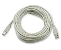 2-TECH 5M USB 2.0 A/B Kabel z.B. für Drucker AM/BM Stecker A auf 
Stecker B
