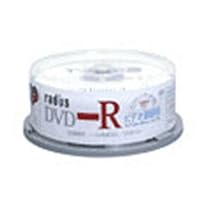 ラテ゛ィウス DVD-R 4.7GB AV用(25枚パック)ワイドプリンタブル RVR470-025-314