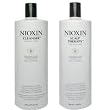 Nioxin System 1 Scalp Therapy and Cleanser Liter Duo (33.8 oz Each)