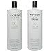 Nioxin System 1 Scalp Therapy and Cleanser Liter Duo (33.8 oz Each)