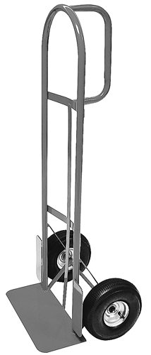 Milwaukee Hand Trucks 30029 D-Handle Truck with 18-Inch Toe Plate and Pneumatic Tires Milwaukee Hand Trucks 30029 D-Handle Truck with 18-Inch Toe Plate and Pneumatic Tires