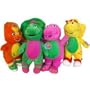 Barney Baby Bop BJ Riff Dinosaur 4 Plush Doll 15 Inch