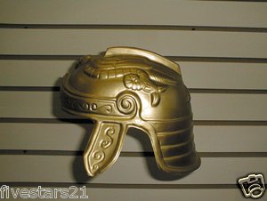 Roman Helmet Trojan Warrior Hat Costume Accessory