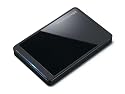 BUFFALO ポータブルハードディスク PC/家電対応 (Regza[レグザ]/Aquos[アクオス]) 1TB HD-PCT1TU2-BB/N [フラストレーションフリーパッケージ(FFP)]