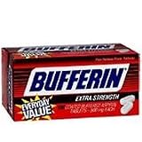 Bufferin Extra Strength Tablets, Coated Buffered Aspirin - 130 ea