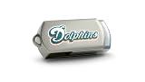 Centon Miami Dolphins Edition NFL DataStick Twist 4 GB USB 2.0 Flash Drive