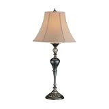 Aged Goldtone Table Lamp -
