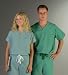 Premier Cloth® Cap Sleeve Scrub Top