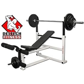 Deltech Fitness Olympic Weight Bench