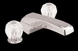 Roman Tub Faucet, Triple Chrome Plated Solid Brass Roman Tub Faucet
