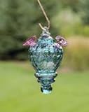 Aqua Lantern Hummingbird Feeder