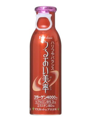 うるおい美率 ハリつやバランス マスカット&アロエ味 100ml*6本
