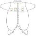 Carter's Animal Sleep n Play WHITE Small 0 - 3 Months