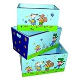 LC Creations Maisy Set of 3 Storage Bins