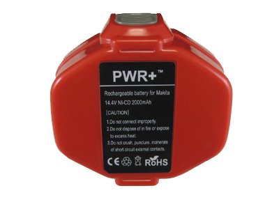 Pwr+ Battery Replacement for Makita 1422 192600-1 14.4-volt 2000 Mah Ni-cd Nicad Pod Style Battery 14.4v 2.0ah
