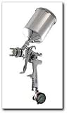 HVLP Gravity Feed Spray Gun With 1.7 mm Needle, Nozzle and Cap Set