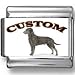 Curly-Coated Retriever Dog Custom Photo Italian Charm