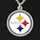 Pittsburgh Steelers Logo Pendant Necklace - NFL Football Fan Shop Sports Team Merchandise