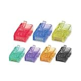 Rj-45 Plugs Micron Gold, 50pcs, Asst, Solid/Strand