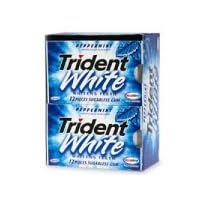 Trident White Sugarless Gum 12-Pack Carton 144 pieces